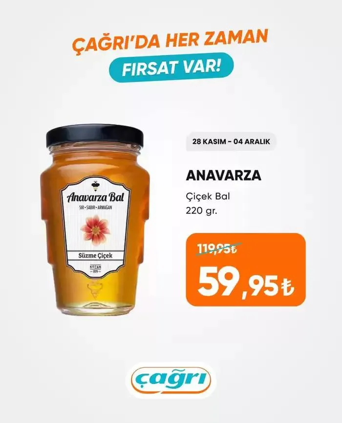 Katalog Çağrı Market katalog 29 Kasım - 13 Aralık 2024 - aktüel Sayfa 5