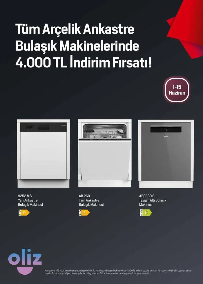 Katalog Arçelik Genel Kataloğu 1 Haziran - 15 Haziran 2024 - aktüel Sayfa 37
