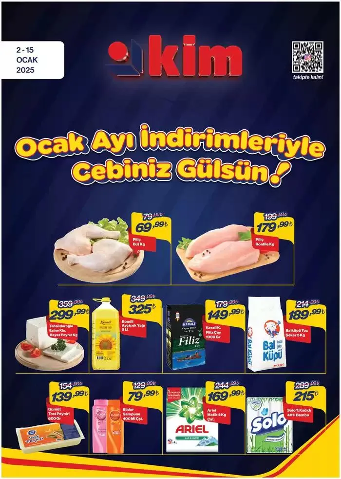 Katalog Kim Market katalog 2 Ocak - 15 Ocak 2025 - aktüel Sayfa 1