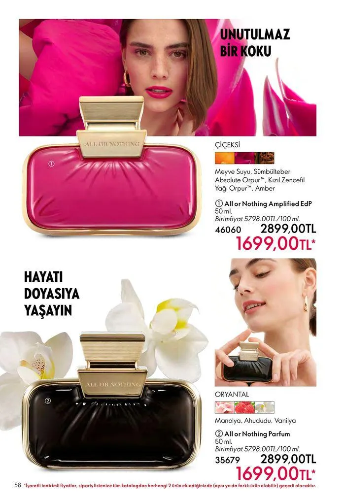 Katalog Oriflame katalog 1 Ağustos - 15 Ağustos 2024 - aktüel Sayfa 58