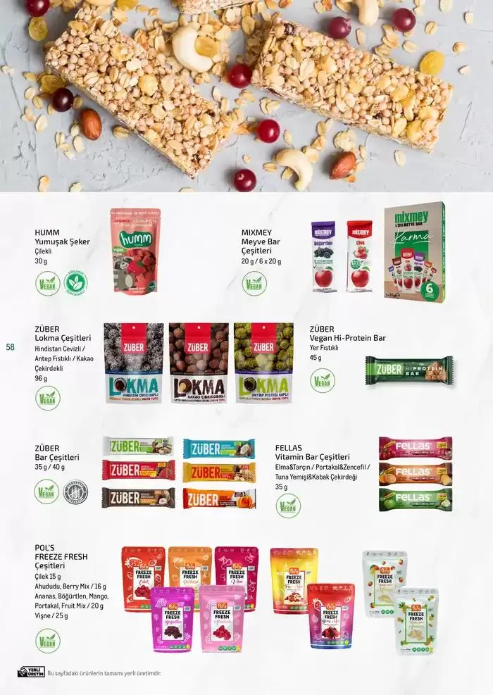 Katalog Bitki Bazlı ve Vegan 7 Şubat - 31 Aralık 2025 - aktüel Sayfa 58