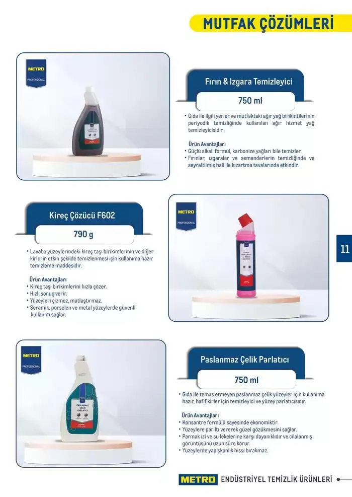 Katalog Endüstriyel Temizlik Ürünleri 7 Şubat - 31 Aralık 2025 - aktüel Sayfa 11