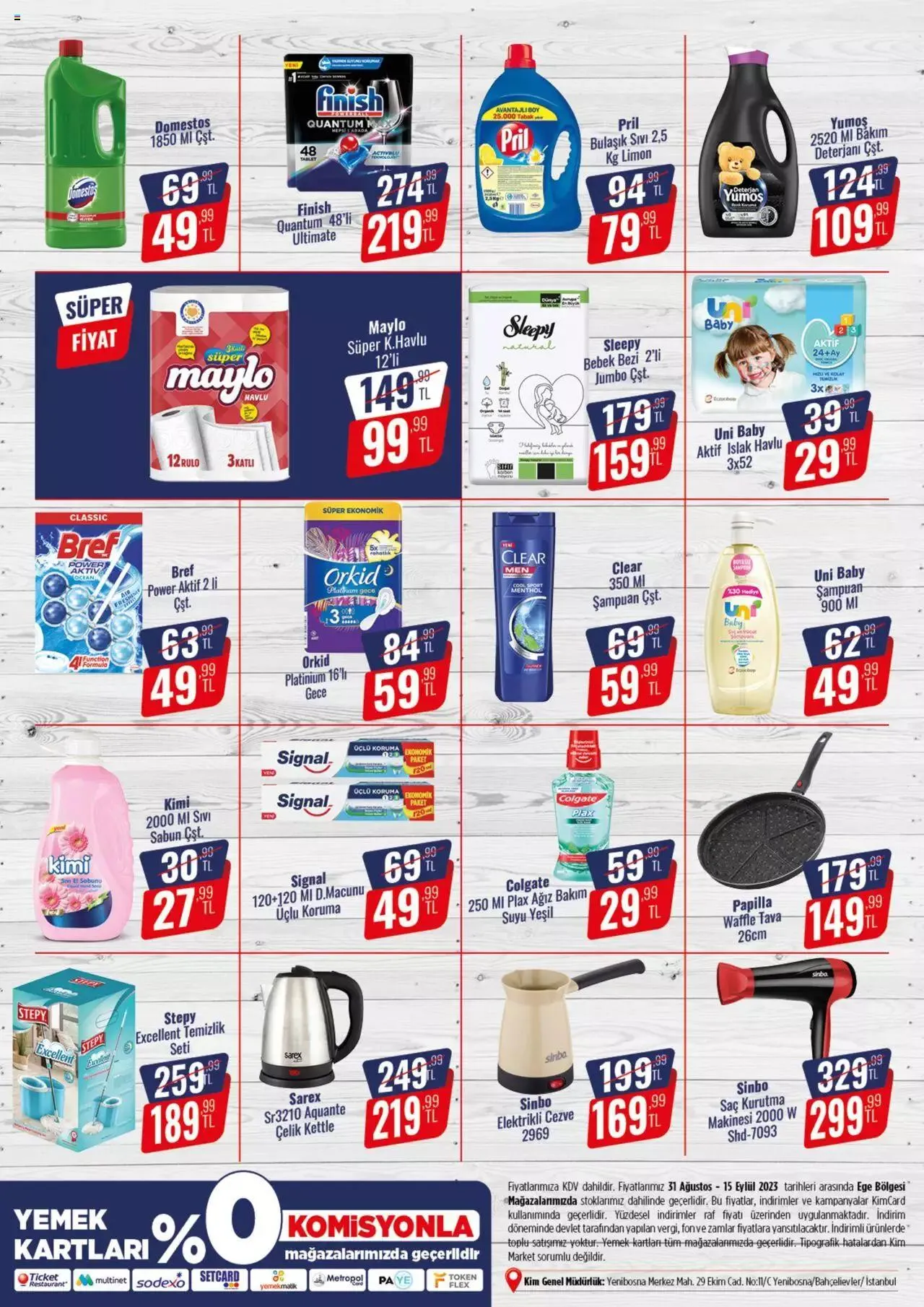 Katalog Kim Market - Ege 31 Ağustos - 15 Eylül 2023 - aktüel Sayfa 4