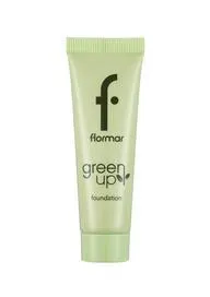 Green Up Kremsi Dokulu & Yarı Mat Bitişli Vegan Fondöten