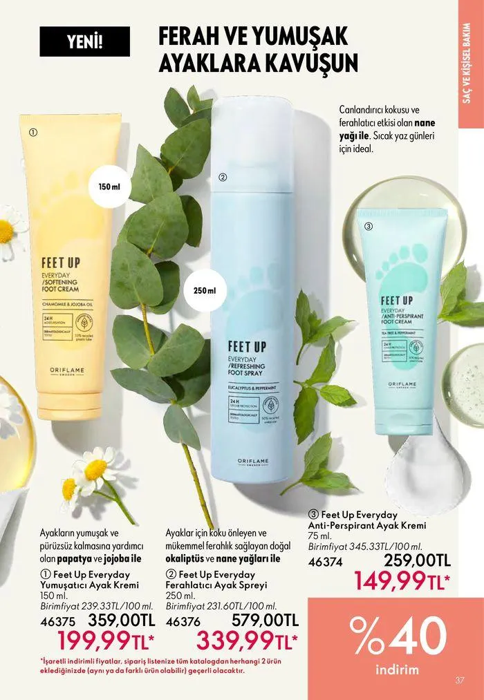 Katalog Oriflame katalog 1 Ağustos - 15 Ağustos 2024 - aktüel Sayfa 37