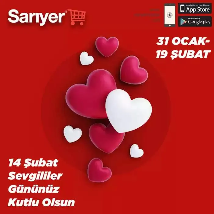 Katalog 14 Şubat Sevgililer Gününüz Kutlu Olsun 31 Ocak - 19 Şubat 2025 - aktüel Sayfa 1