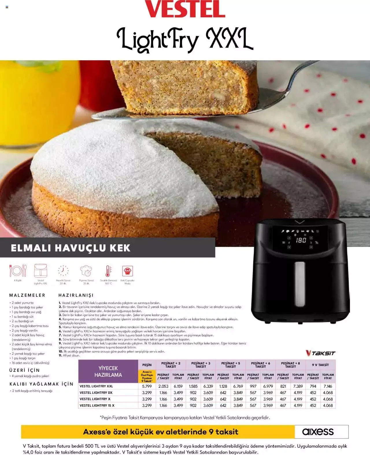 Katalog Vestel - Küçük Ev Aletleri 1 Kasım - 15 Kasım 2023 - aktüel Sayfa 3