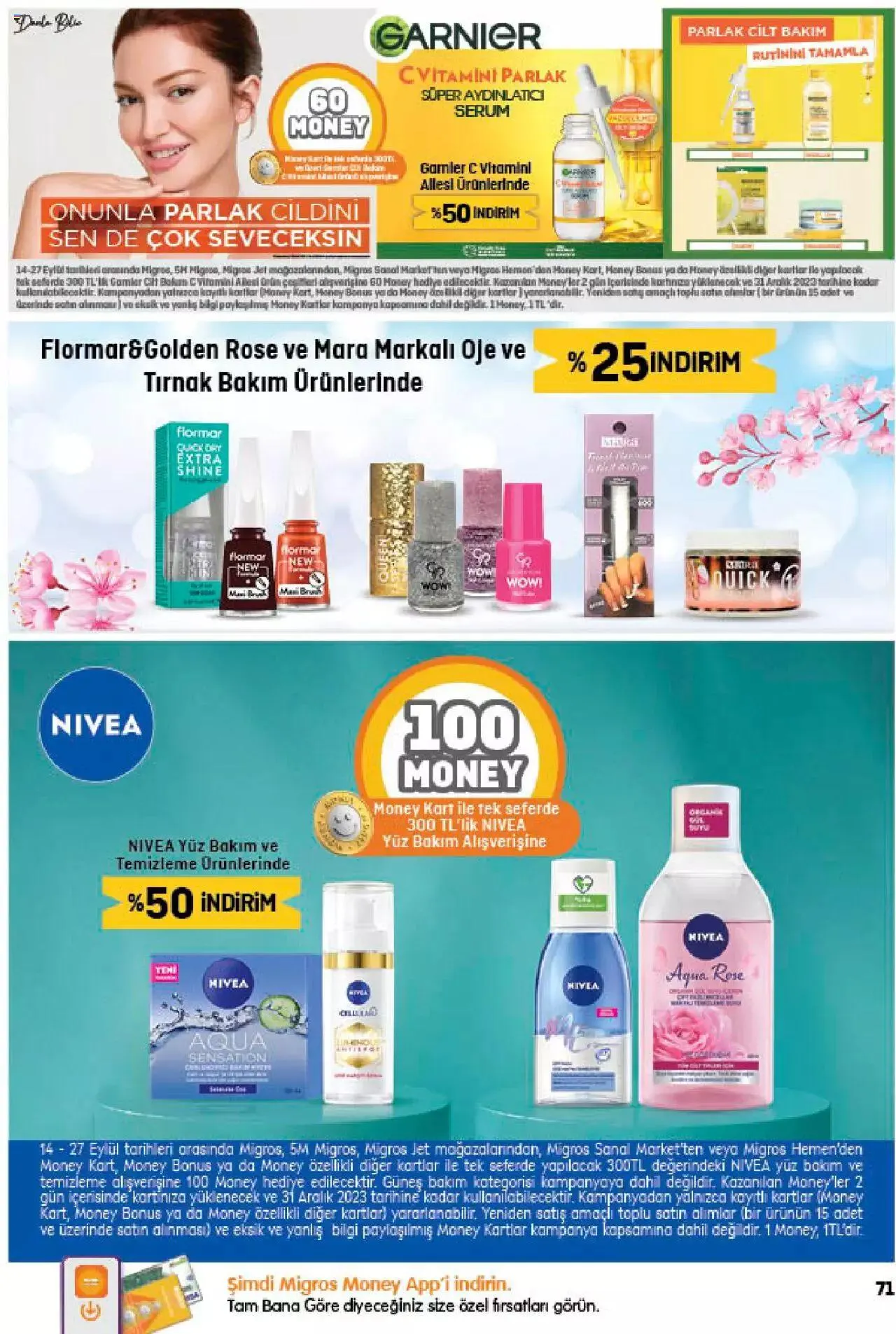 Katalog Migros Katalog - 5M Migroskop 14 Eylül - 27 Eylül 2023 - aktüel Sayfa 71