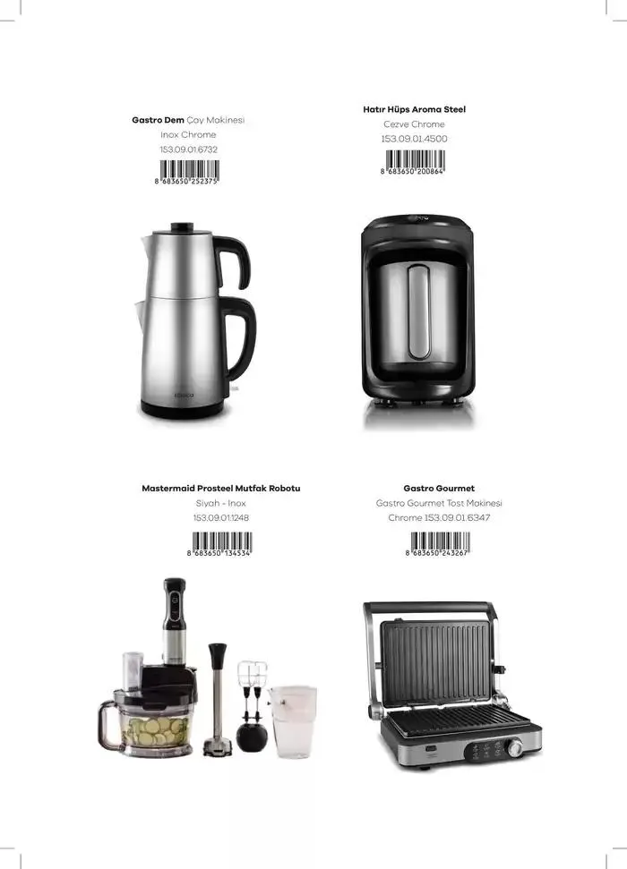 Katalog Küçük Ev Aletleri İlkbahar 30 Ekim - 31 Aralık 2024 - aktüel Sayfa 149