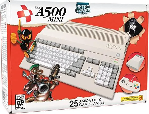 The A500 25 Oyunlu Mini Amiga Retro Oyun Konsolu