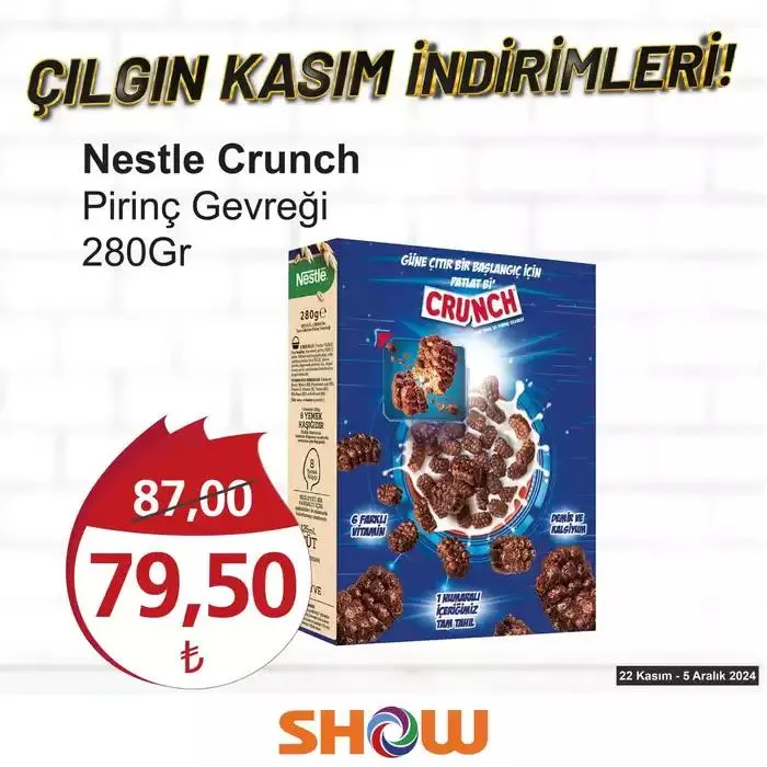 Katalog Show Market katalog 30 Kasım - 14 Aralık 2024 - aktüel Sayfa 7
