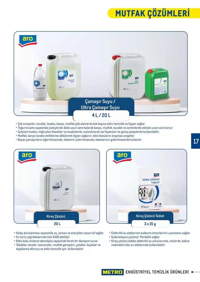 Katalog Endüstriyel Temizlik Ürünleri 7 Şubat - 31 Aralık 2025 - aktüel Sayfa 17