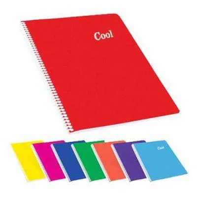 Keskin Color A4 72 Yaprak Kareli Plastik Kp.Spiralli Cool Defter 321612-99