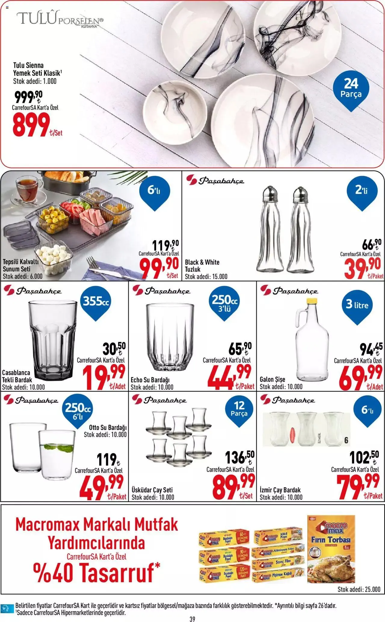 Katalog CarrefourSA Katalog 30 Kasım - 6 Aralık 2023 - aktüel Sayfa 39