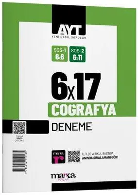 AYT Coğrafya 6x17 Deneme