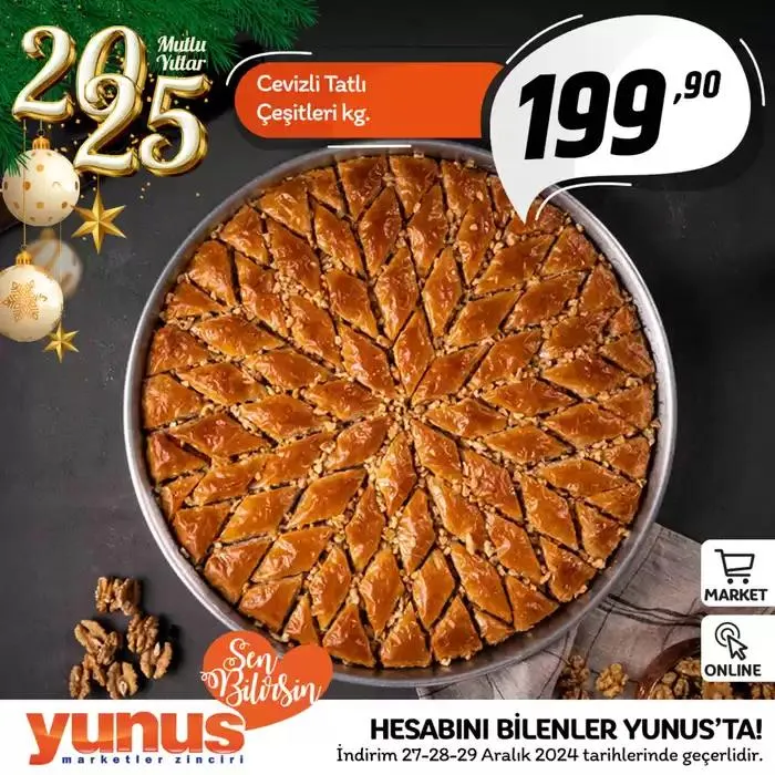 Katalog Yunus Market katalog 30 Aralık - 13 Ocak 2025 - aktüel Sayfa 7