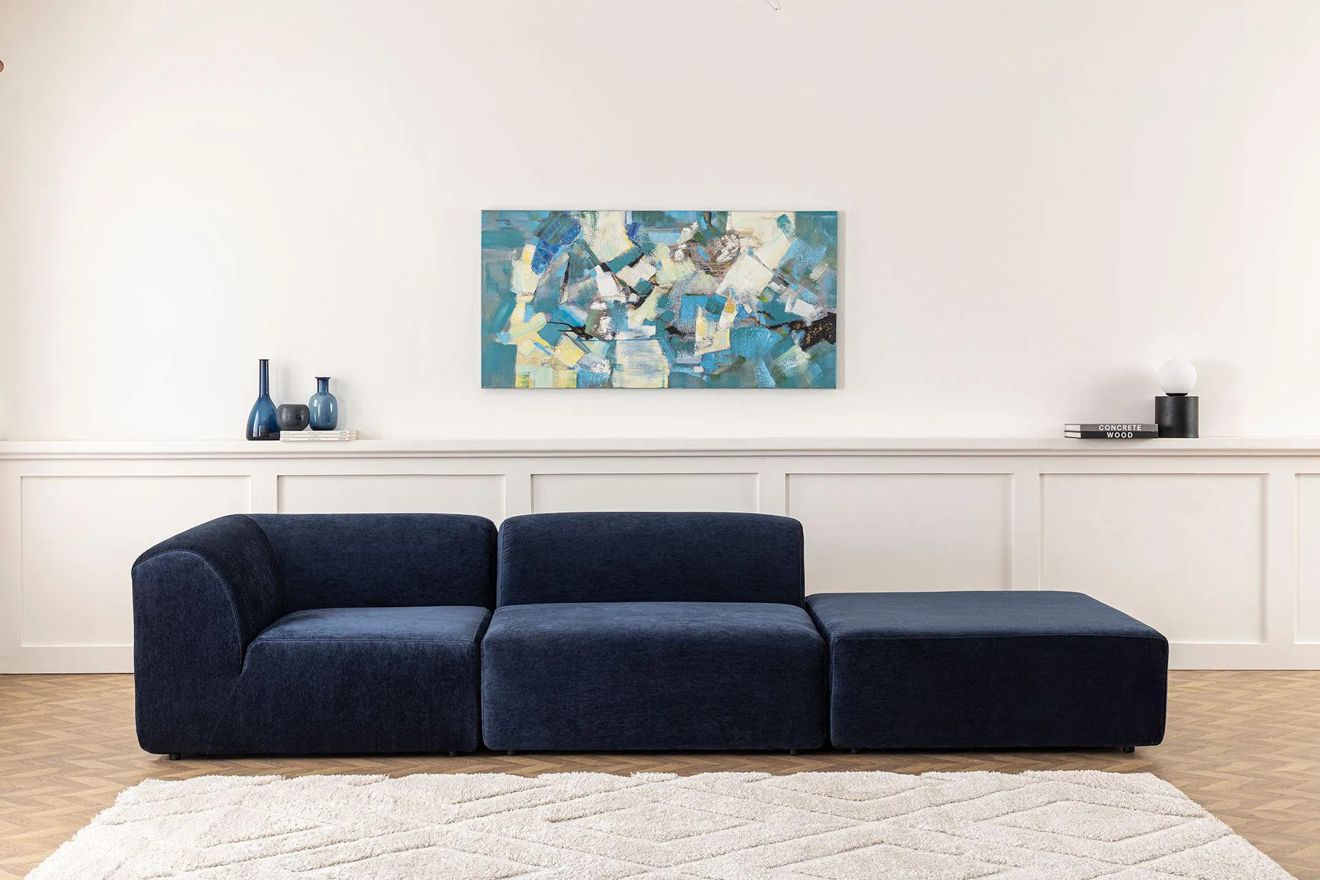 ALPHA MODÜLER KOLTUK LACİVERT (LC9-111)