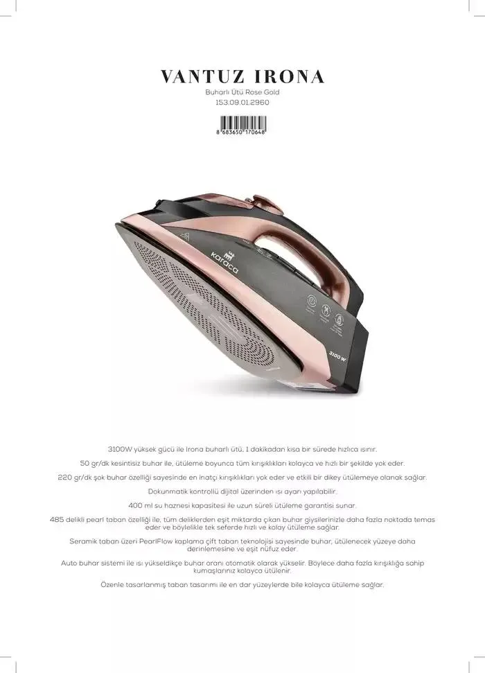 Katalog Küçük Ev Aletleri İlkbahar 30 Ekim - 31 Aralık 2024 - aktüel Sayfa 138