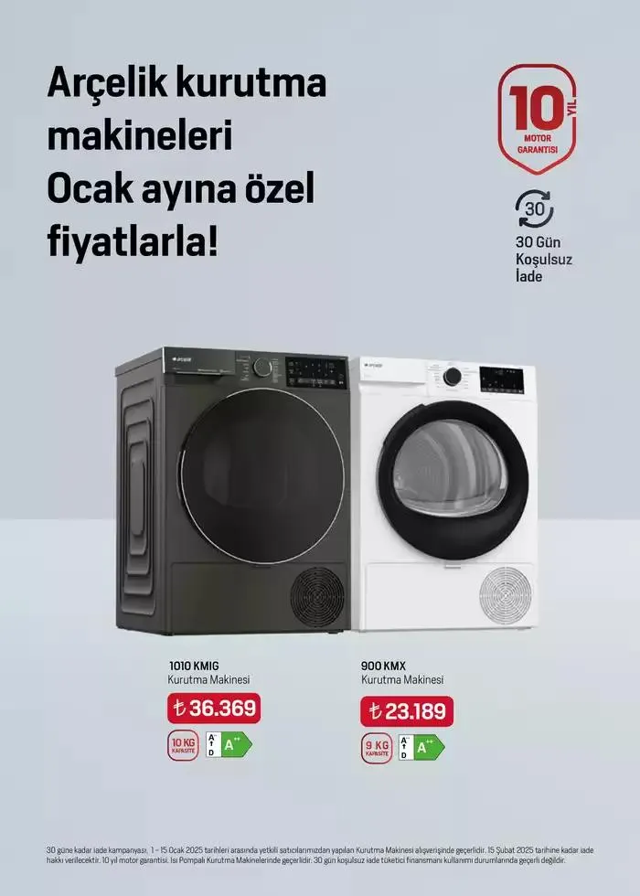 Katalog Arçelik Genel Kataloğu 7 Ocak - 15 Ocak 2025 - aktüel Sayfa 22