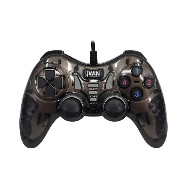 USB-1245 Siyah Gamepad Bilgisayar Oyun Kolu