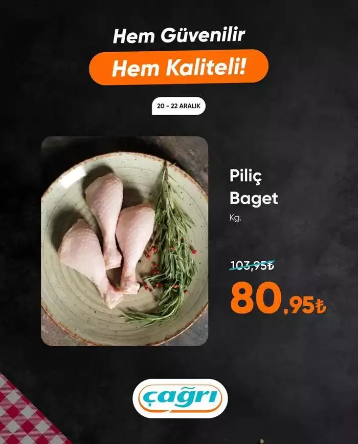 Katalog Çağrı Market katalog 23 Aralık - 6 Ocak 2025 - aktüel Sayfa 8