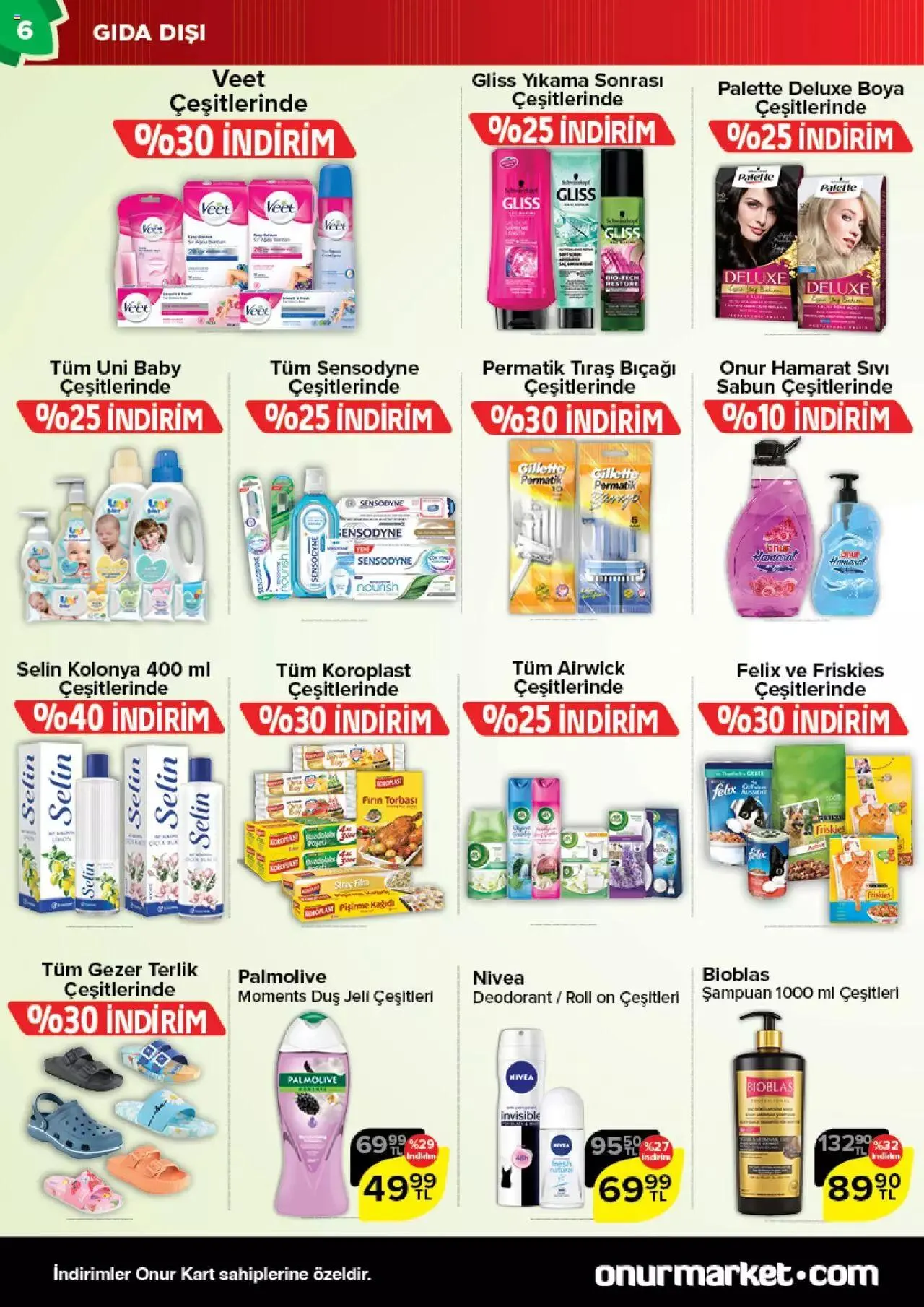 Katalog Onur Market Katalog 17 Ağustos - 29 Ağustos 2023 - aktüel Sayfa 6