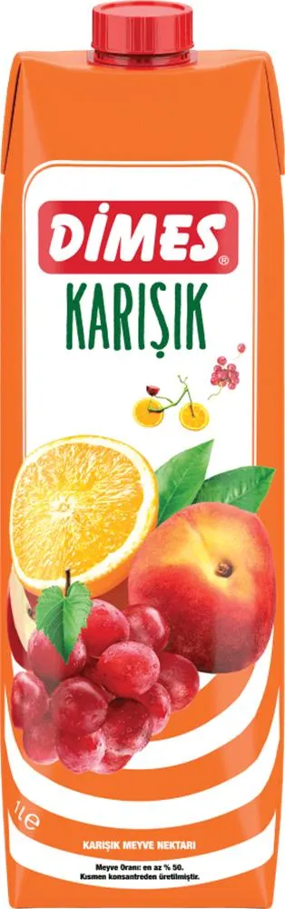 Dimes Karışık Meyve Nektarı 1 L