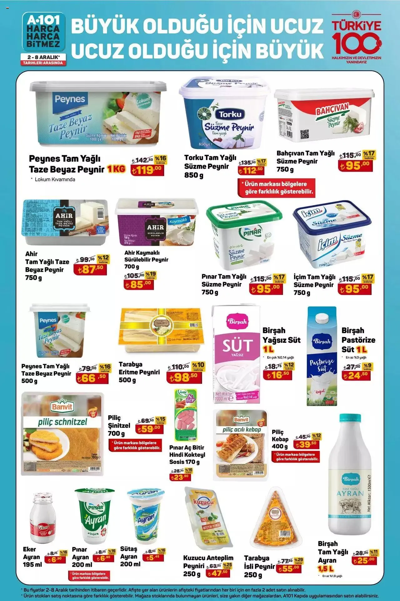 Katalog A101 Katalog Büyük olduğu için UCUZ 2 Aralık - 8 Aralık 2023 - aktüel Sayfa 1