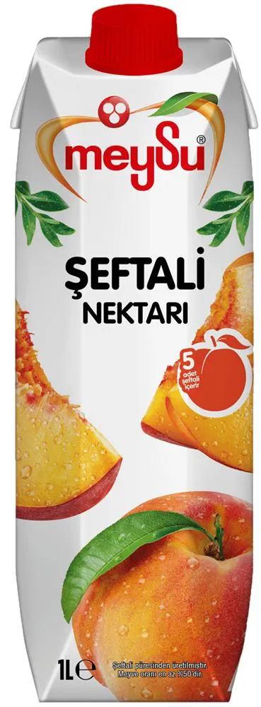 Meysu Şeftali Meyve Nektarı 1 L