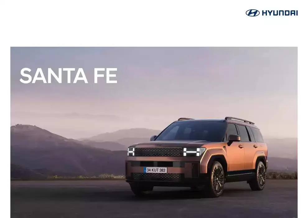 Katalog Hyundai Yeni SANTA FE 25 Eylül - 25 Eylül 2025 - aktüel Sayfa 1