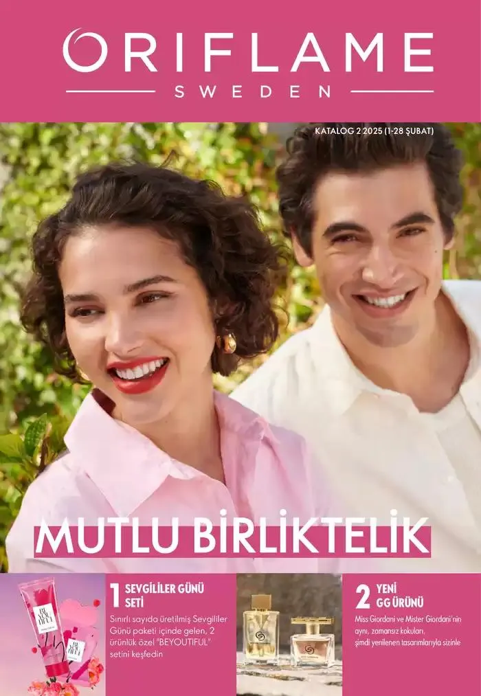Katalog Oriflame katalog 1 Şubat - 15 Şubat 2025 - aktüel Sayfa 1