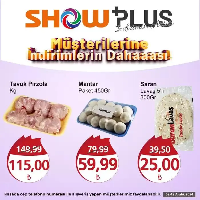 Katalog Show Market katalog 4 Aralık - 18 Aralık 2024 - aktüel Sayfa 5