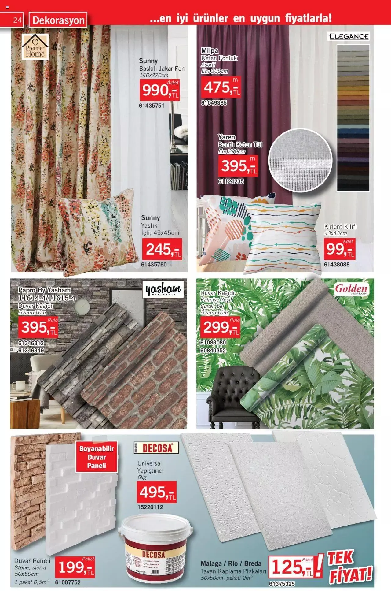 Katalog Bauhaus Katalog 29 Nisan - 31 Aralık 2024 - aktüel Sayfa 24