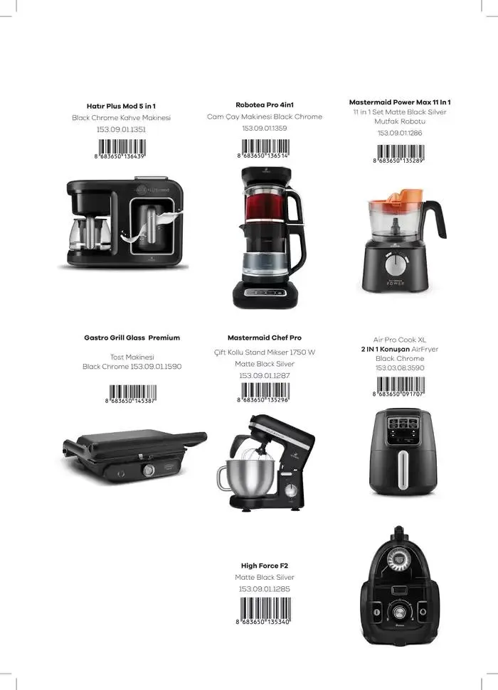 Katalog Küçük Ev Aletleri İlkbahar 30 Ekim - 31 Aralık 2024 - aktüel Sayfa 151