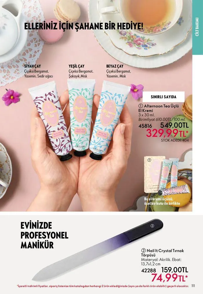 Katalog Oriflame katalog 1 Ağustos - 15 Ağustos 2024 - aktüel Sayfa 111