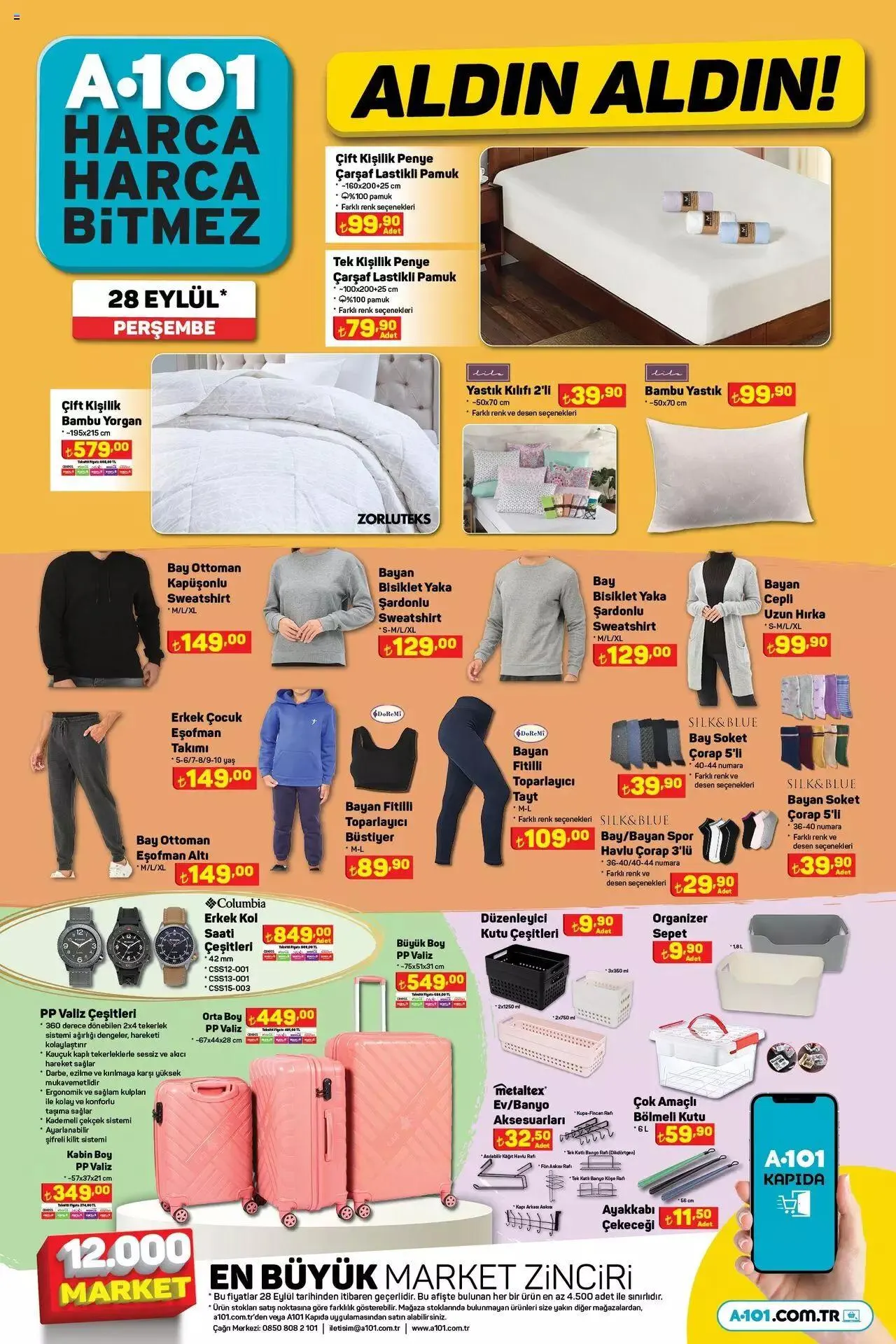 Katalog A101 Katalog Perşembe 28 Eylül - 5 Ekim 2023 - aktüel Sayfa 14