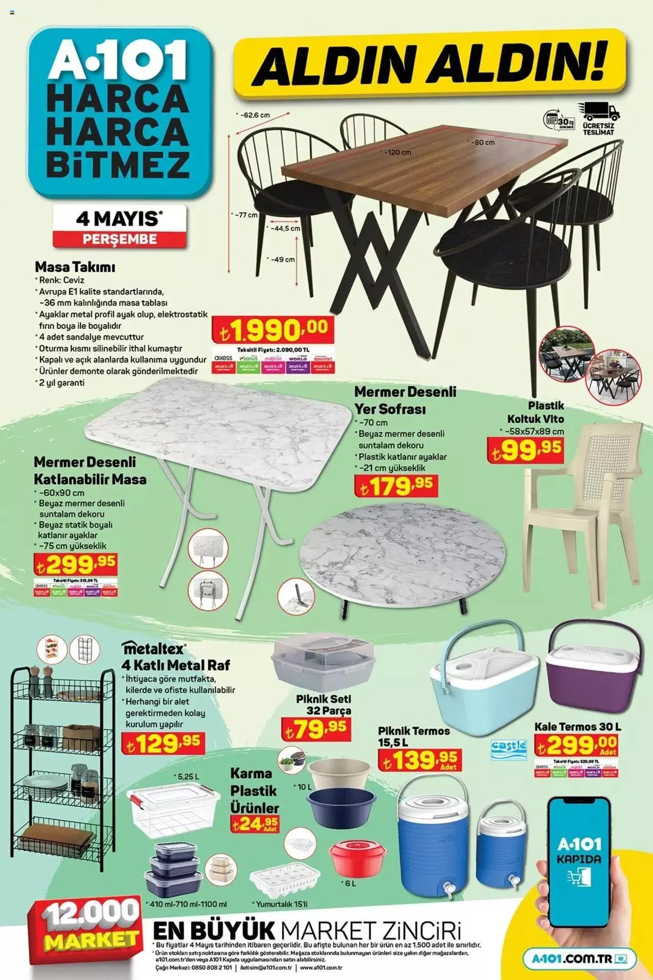 Katalog A101 Katalog - Aldin Aldin! 4 Mayıs - 31 Aralık 2023 - aktüel Sayfa 5