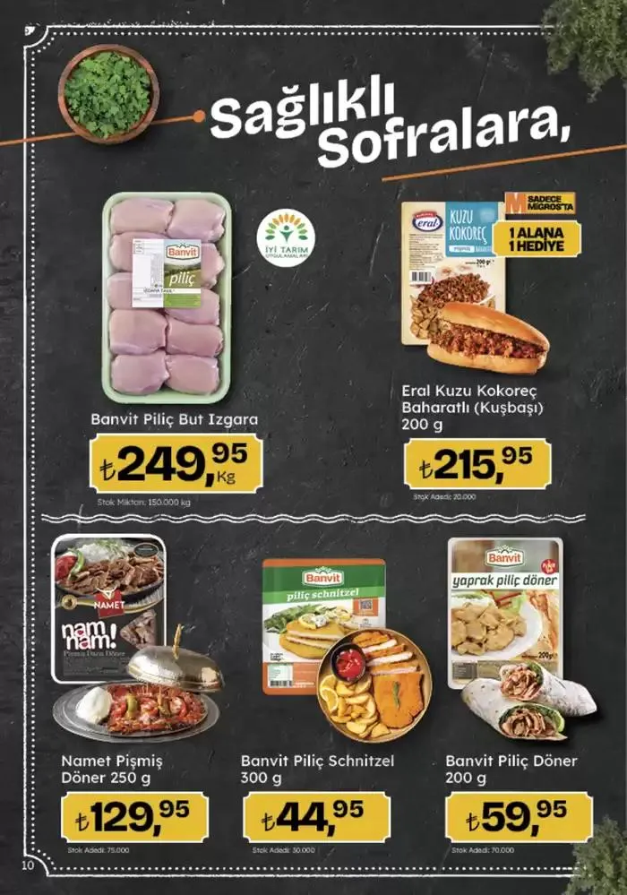 Katalog Migros katalog 25 Ekim - 8 Kasım 2024 - aktüel Sayfa 10