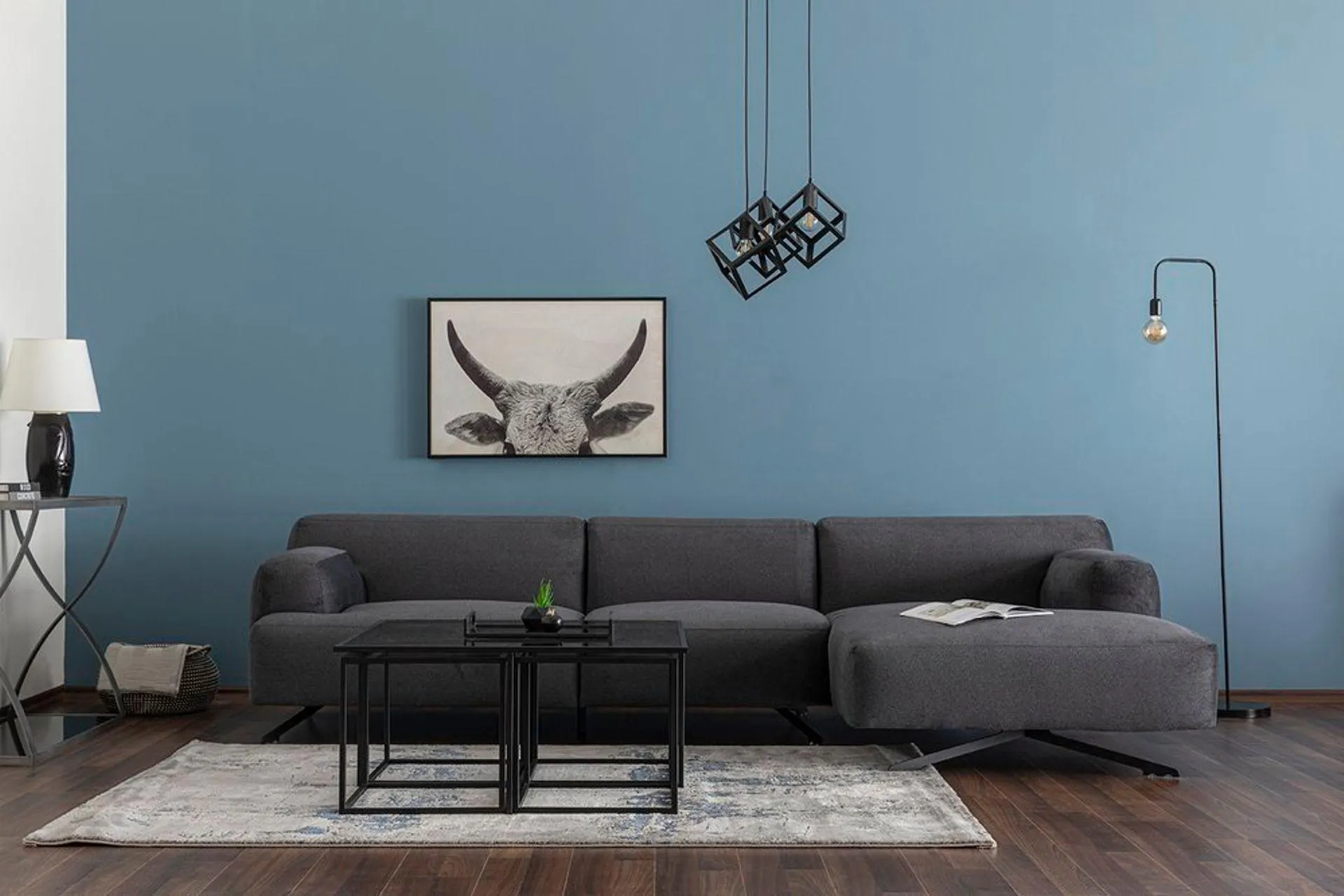 ELLA KÖŞE KOLTUK, GRİ, SAĞ KÖŞE (AH4-124)