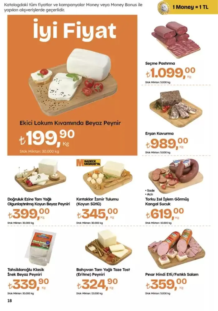 Katalog Migros katalog 25 Ekim - 8 Kasım 2024 - aktüel Sayfa 18