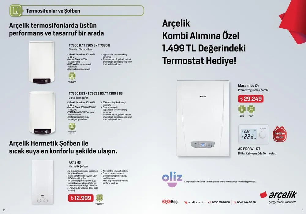 Katalog Arçelik İklimlendirme Kataloğu 1 Haziran - 15 Haziran 2024 - aktüel Sayfa 6