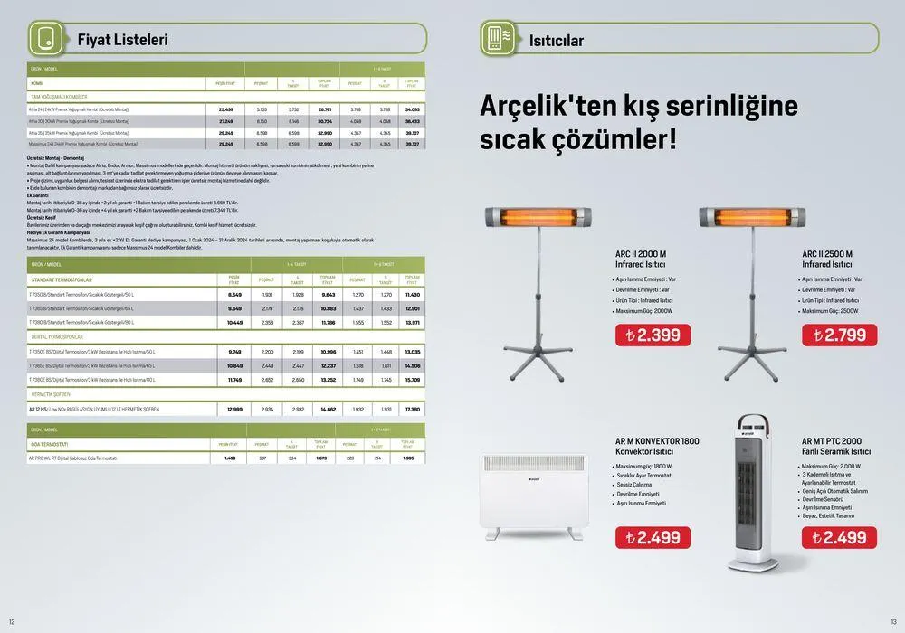 Katalog Arçelik İklimlendirme Kataloğu 1 Haziran - 15 Haziran 2024 - aktüel Sayfa 7