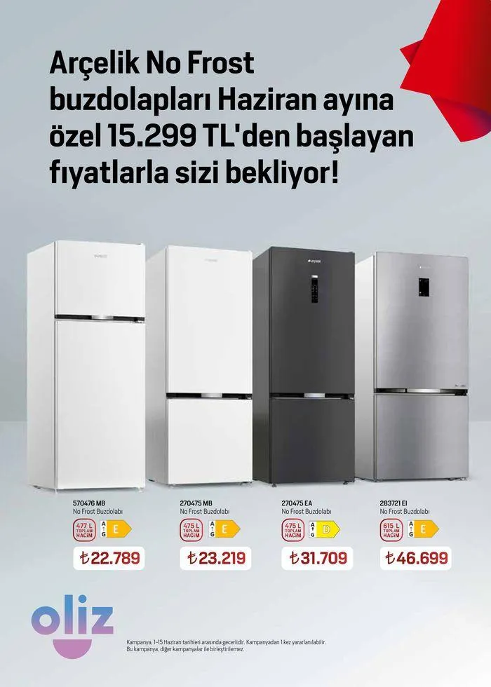 Katalog Arçelik Genel Kataloğu 1 Haziran - 15 Haziran 2024 - aktüel Sayfa 8