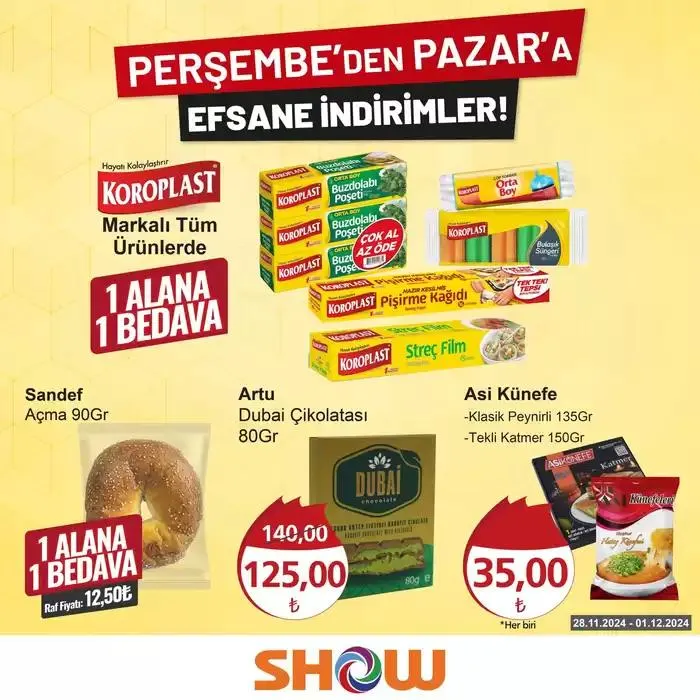 Katalog Show Market katalog 30 Kasım - 14 Aralık 2024 - aktüel Sayfa 4