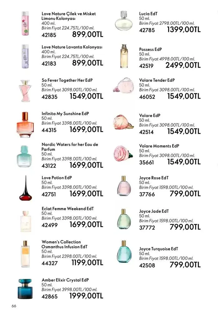 Katalog Oriflame katalog 1 Şubat - 15 Şubat 2025 - aktüel Sayfa 66