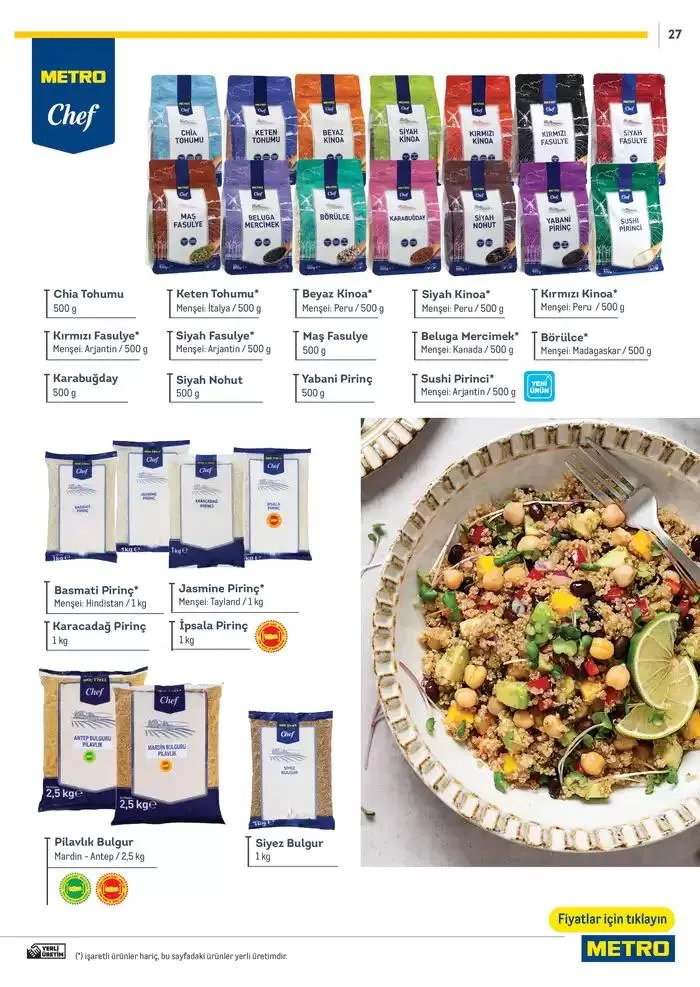 Katalog Metro Markalı Profesyonel Çözümler 7 Şubat - 31 Aralık 2025 - aktüel Sayfa 27