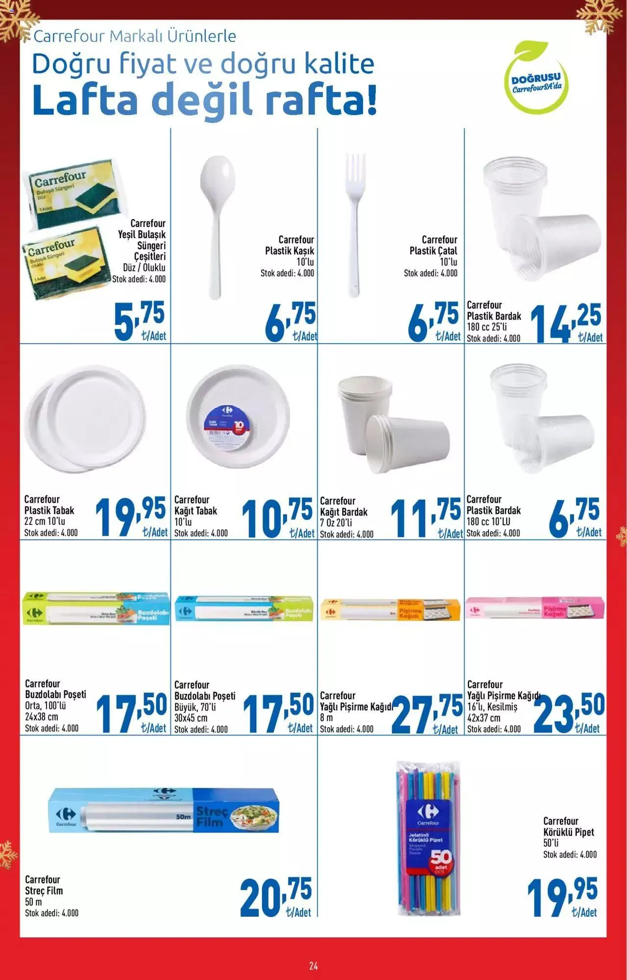 Katalog CarrefourSA Katalog 25 Aralık - 2 Ocak 2024 - aktüel Sayfa 24