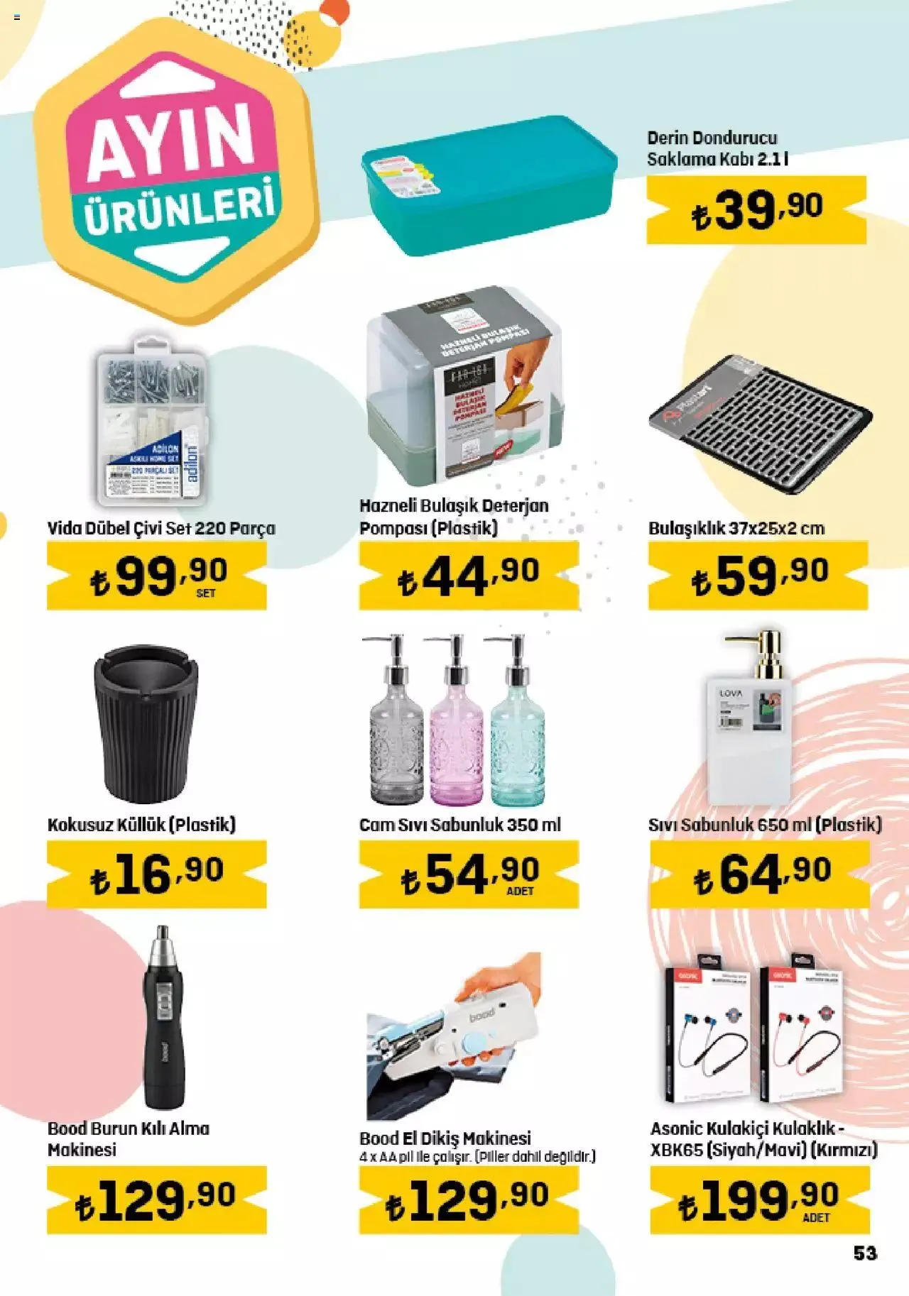 Katalog Migros Katalog - 5M Migroskop 28 Eylül - 11 Ekim 2023 - aktüel Sayfa 136