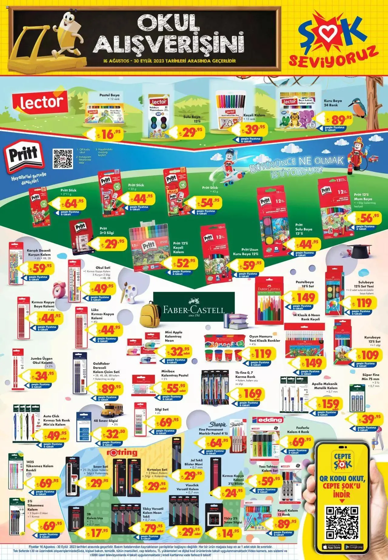 Katalog Şok Market Katalog - okul alışverişi 16 Ağustos - 30 Eylül 2023 - aktüel Sayfa 10