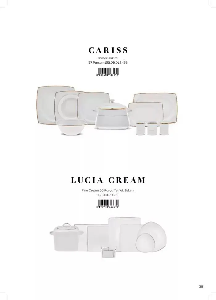 Katalog Sofra 2 İlkbahar 30 Ekim - 31 Aralık 2024 - aktüel Sayfa 39
